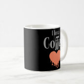 I Liebe Kaffee Kaffeetasse (VorderseiteRechts)