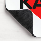 I Liebe Kaffee - Kaffi Mousepad (Ecke)