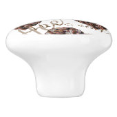 I Liebe-Kaffee!! Keramikknauf (Seitenansicht)