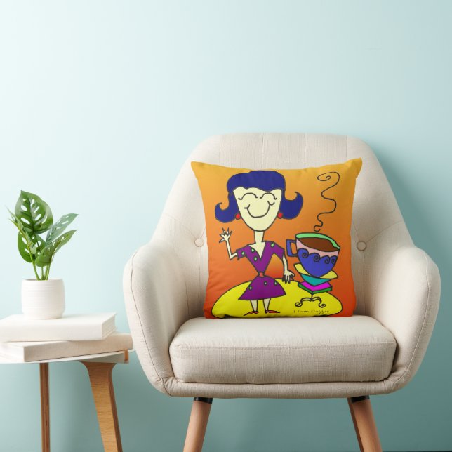 I Liebe Kaffee Kissen (Stuhl )