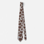 I Liebe Kaffee Krawatte (Vorderseite)