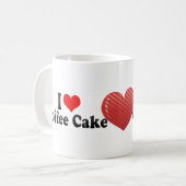I Liebe-Kaffee-Kuchen Kaffeetasse (Vorderseite Links)