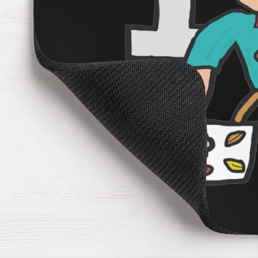 I Liebe Kaffee Mousepad (Ecke)