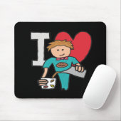 I Liebe Kaffee Mousepad (Mit Mouse)