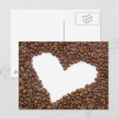 I Liebe Kaffee Postkarte (Vorne/Hinten)