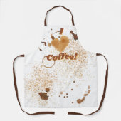 I Liebe Kaffee Schürze (Vorderseite)