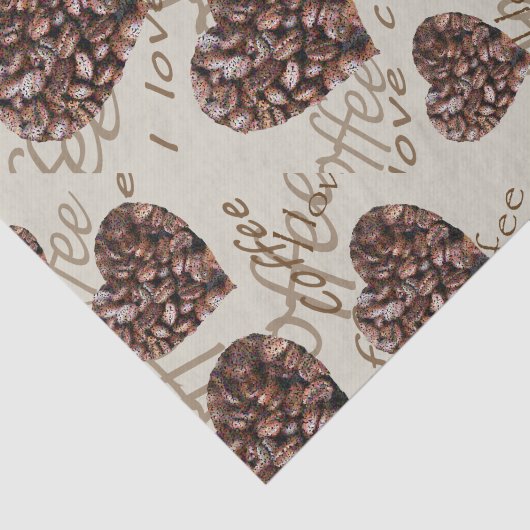 I Liebe-Kaffee!! Seidenpapier (Ausschnitt)