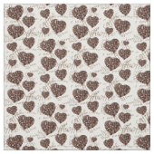 I Liebe Kaffee Stoff (Muster)