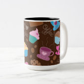 I Liebe Kaffee Süßigkeiten & Leckereien Tasse (VorderseiteRechts)