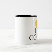 i Liebe Kaffee Tasse (Mittel)
