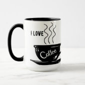 I Liebe Kaffee Tasse (Links)