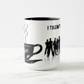 I Liebe Kaffee Tasse (Zentrum)