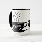 I Liebe Kaffee Tasse (Vorderseite Links)