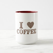 I Liebe Kaffee Tasse