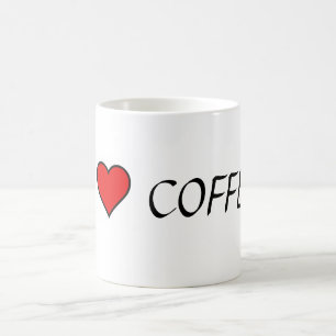 ~I Liebe Kaffee~ TASSE, ZOLLEN SIE ES! Kaffeetasse