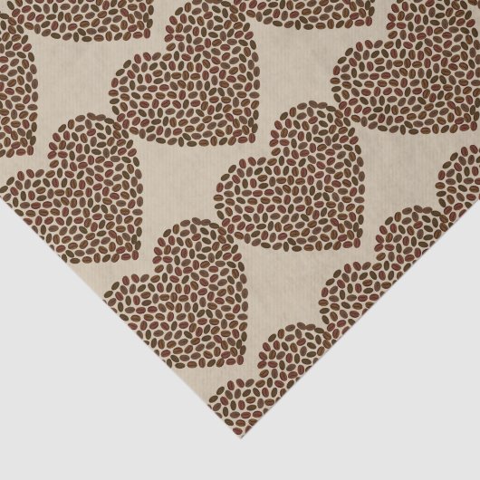 I Liebe Kaffeepapiere Seidenpapier (Ausschnitt)