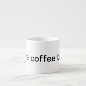 I Liebe Kaffeepause Espressotasse (Vorderseite)