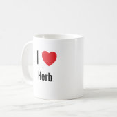 I Liebe Kaffeetasse (Vorderseite Links)