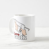 I LIEBE KAFFEETASSE (Vorderseite Links)