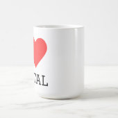 I LIEBE KAFFEETASSE (Mittel)