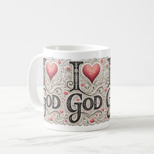 I. Liebe Kaffeetasse (Vorderseite Links)