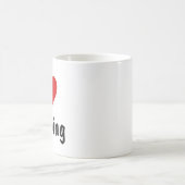 I Liebe Kaffeetasse (Mittel)