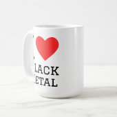 I LIEBE KAFFEETASSE (Vorderseite Links)