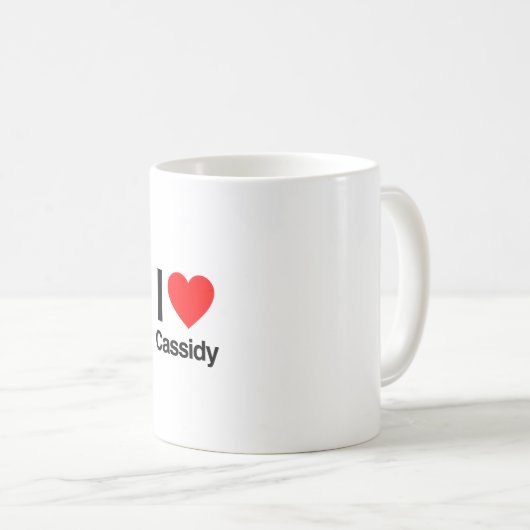 i LIEBE Kaffeetasse (VorderseiteRechts)