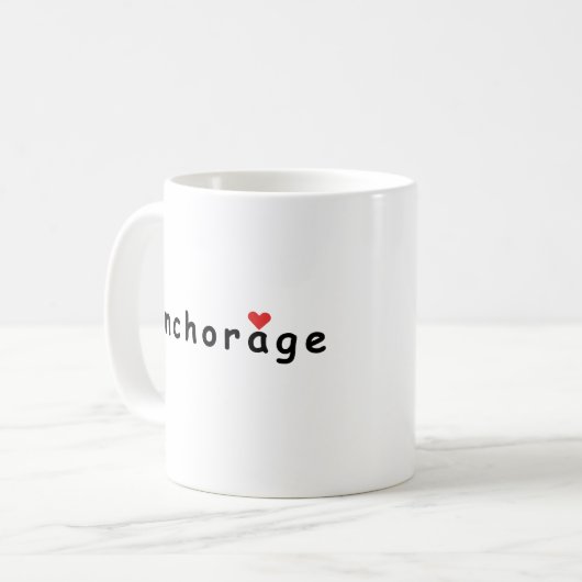 I LIEBE KAFFEETASSE (Vorderseite Links)