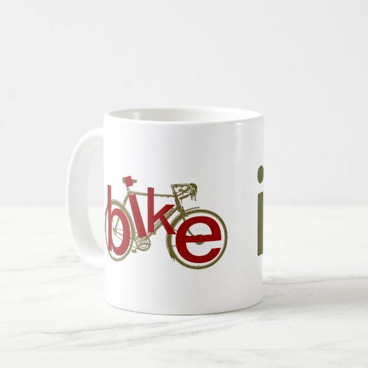 i LIEBE Kaffeetasse (Vorderseite Links)