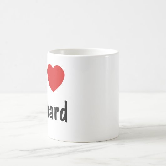 I Liebe Kaffeetasse (Mittel)