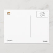 I Liebe Kaffeetyp Postkarte (Rückseite)