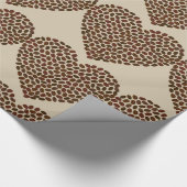 I Liebe Kaffeeverpackungspapier Geschenkpapier (Ecke)