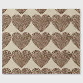 I Liebe Kaffeeverpackungspapier Geschenkpapier (Flach)