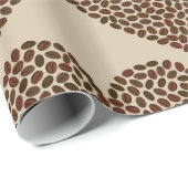 I Liebe Kaffeeverpackungspapier Geschenkpapier (Rolleneckpunkt)