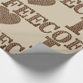 I Liebe Kaffeeverpackungspapier Geschenkpapier (Ecke)