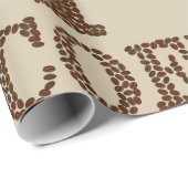 I Liebe Kaffeeverpackungspapier Geschenkpapier (Rolleneckpunkt)