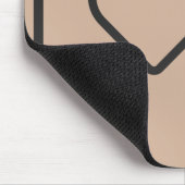 I Liebe-kahle Männer Mousepad (Ecke)