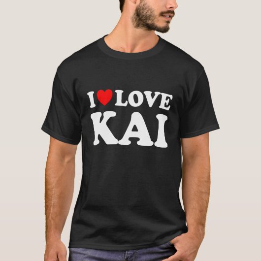 I Liebe Kai I Heart Kai T-Shirt (Vorderseite)