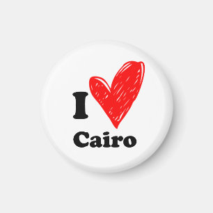 I Liebe Kairo Magnet