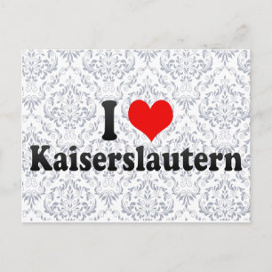 I Liebe Kaiserslautern, Deutschland Postkarte