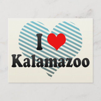 I Liebe Kalamazoo, Staaten Postkarte