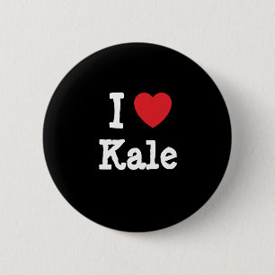 I Liebe Kale T - Shirt Button
