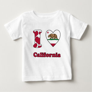 I Liebe Kalifornien Baby T-shirt