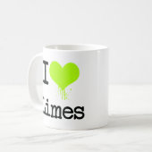 I Liebe-Kalke Kaffeetasse (Vorderseite Links)