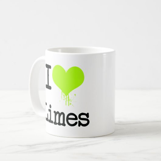 I Liebe-Kalke Kaffeetasse (Vorderseite Links)