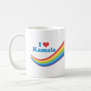 I Liebe Kamala Niedlich Election Rainbow Women's T Kaffeetasse