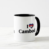 I Liebe Kambodscha Tasse (VorderseiteRechts)