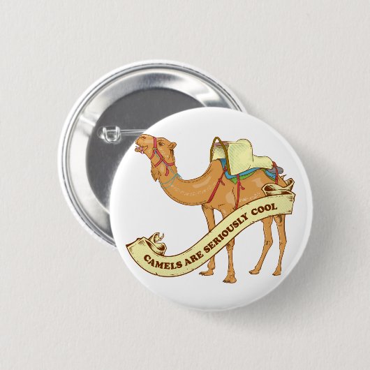 I Liebe Kamele Button (Vorne & Hinten)