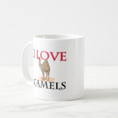 I Liebe-Kamele Kaffeetasse (Vorderseite Links)